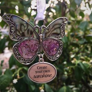 NWT 🦋 CREATE YOUR OWN SUNSHINE butterfly ornament